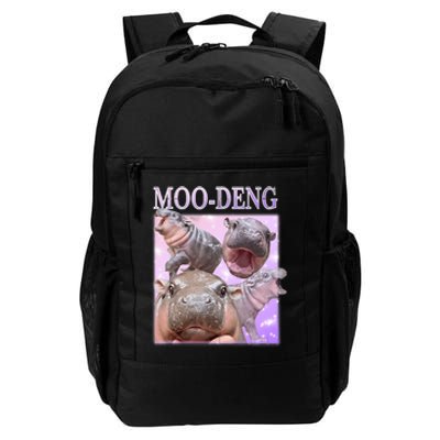 Moodeng The Famous Baby Pigmy Hippo Moodeng Daily Commute Backpack