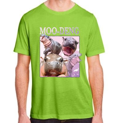 Moodeng The Famous Baby Pigmy Hippo Moodeng Adult ChromaSoft Performance T-Shirt