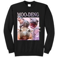 Moodeng The Famous Baby Pigmy Hippo Moodeng Sweatshirt