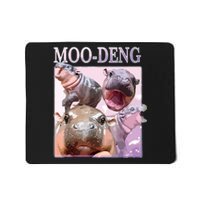 Moodeng The Famous Baby Pigmy Hippo Moodeng Mousepad