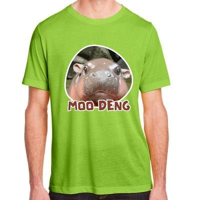 Moodeng The Famous Cute Baby Pigmy Hippo In Thailand Adult ChromaSoft Performance T-Shirt