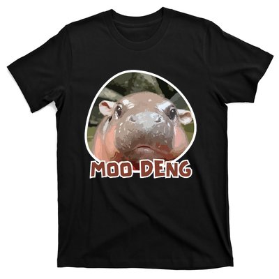 Moodeng The Famous Cute Baby Pigmy Hippo In Thailand T-Shirt