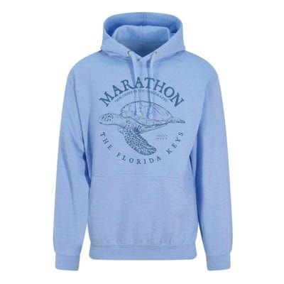 Marathon Turtle Florida Keys Scuba Fishing Diving Tee Unisex Surf Hoodie