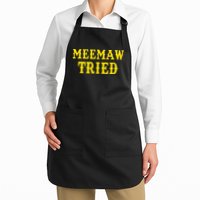 Meemaw Tried Funny Apron