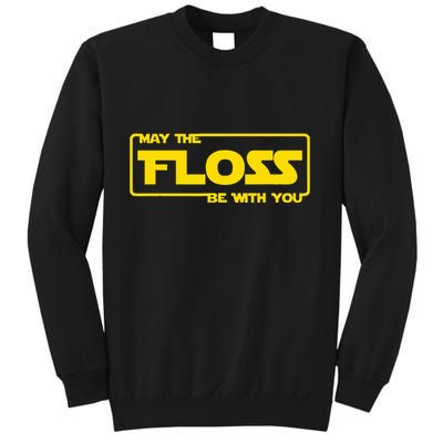 May The Floss Be With You Funny Floss Dance Gift Sweatshirt