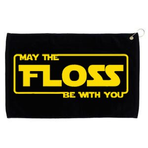 May The Floss Be With You Funny Floss Dance Gift Grommeted Golf Towel