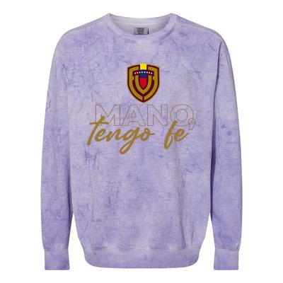 Mano Tengo Fe Colorblast Crewneck Sweatshirt