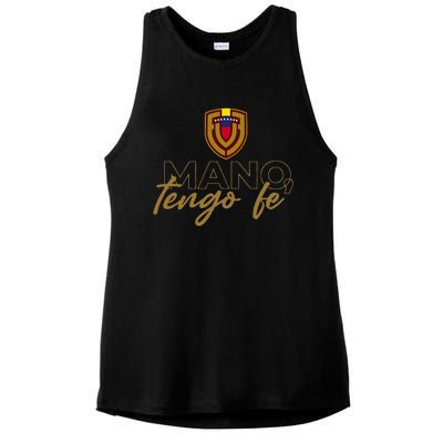 Mano Tengo Fe Ladies PosiCharge Tri-Blend Wicking Tank