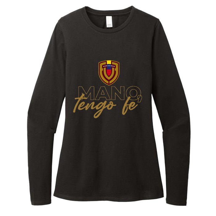 Mano Tengo Fe Womens CVC Long Sleeve Shirt