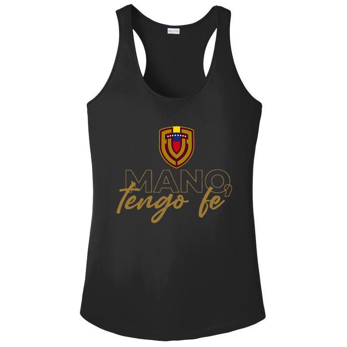 Mano Tengo Fe Ladies PosiCharge Competitor Racerback Tank