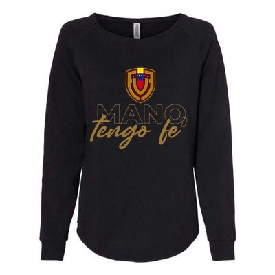 Mano Tengo Fe Womens California Wash Sweatshirt