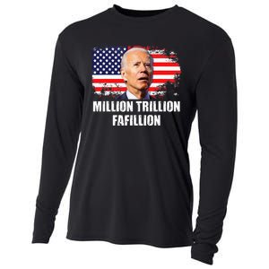 Million Trillion Fafillion Confused Biden Trump Debates 2024 Cooling Performance Long Sleeve Crew