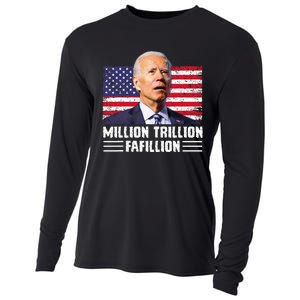 Million Trillion Fafillion Confused Biden Trump Debates 2024 Cooling Performance Long Sleeve Crew