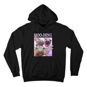 Moodeng The Famous Baby Pigmy Hippo Moodeng Tall Hoodie