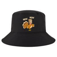 Meow Turkey Funny Thanksgiving Cool Comfort Performance Bucket Hat