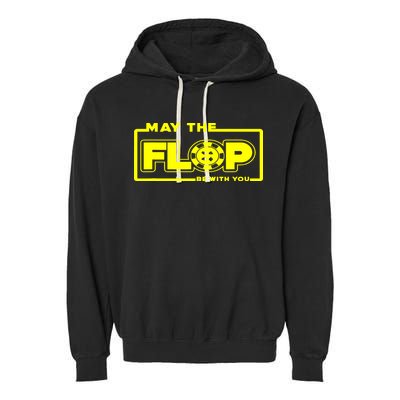 May The Flop Be With You Funny Holdem Poker Card Player Gift Garment-Dyed Fleece Hoodie