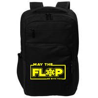 May The Flop Be With You Funny Holdem Poker Card Player Gift Impact Tech Backpack