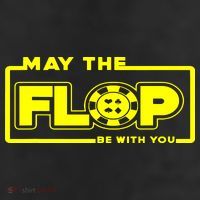 May The Flop Be With You Funny Holdem Poker Card Player Gift Adult Drive Performance Visor