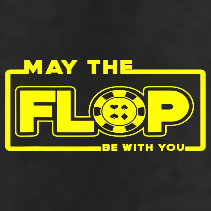 May The Flop Be With You Funny Holdem Poker Card Player Gift 15oz Campfire Ceramic Mug