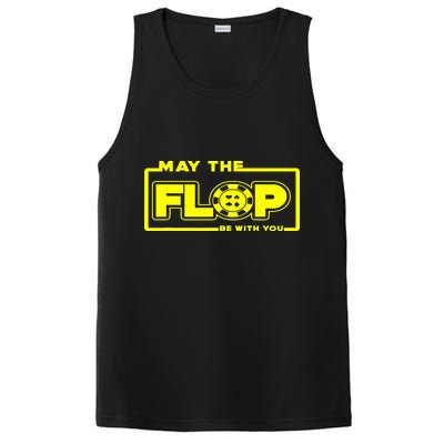 May The Flop Be With You Funny Holdem Poker Card Player Gift PosiCharge Competitor Tank