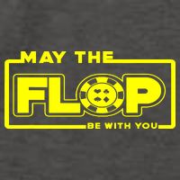 May The Flop Be With You Funny Holdem Poker Card Player Gift Vector Backpack
