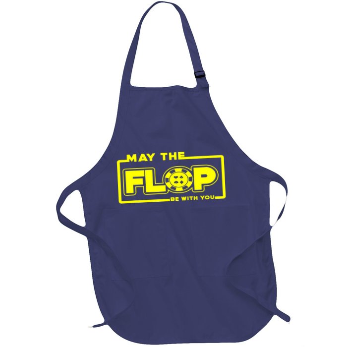 May The Flop Be With You Funny Holdem Poker Card Player Gift Apron