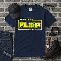 May The Flop Be With You Funny Holdem Poker Card Player Gift Tall T-Shirt