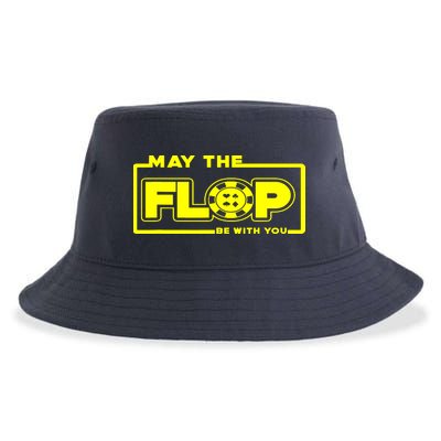 May The Flop Be With You Funny Holdem Poker Card Player Gift Sustainable Bucket Hat