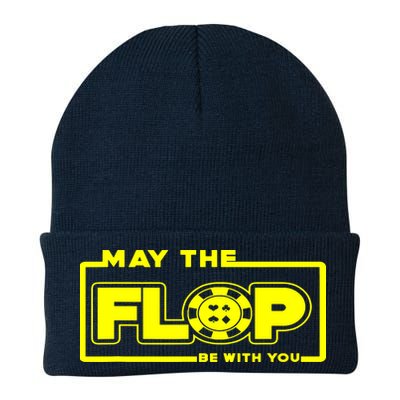 May The Flop Be With You Funny Holdem Poker Card Player Gift Beanie