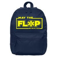 May The Flop Be With You Funny Holdem Poker Card Player Gift 16 in Basic Backpack