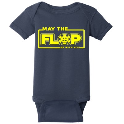 May The Flop Be With You Funny Holdem Poker Card Player Gift Baby Bodysuit