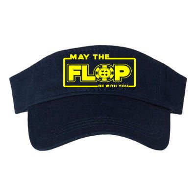 May The Flop Be With You Funny Holdem Poker Card Player Gift Visor