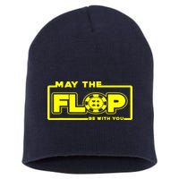 May The Flop Be With You Funny Holdem Poker Card Player Gift Short Acrylic Beanie