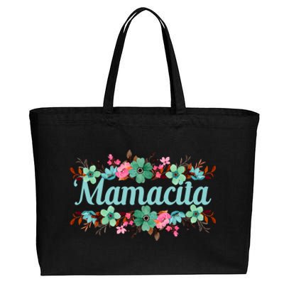 Mamacita Tees For Latina Mamacita Funny Gift Cotton Canvas Jumbo Tote