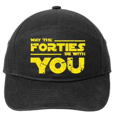 May The Forties Be With You 7-Panel Snapback Hat