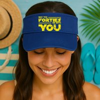 May The Forties Be With You Visor