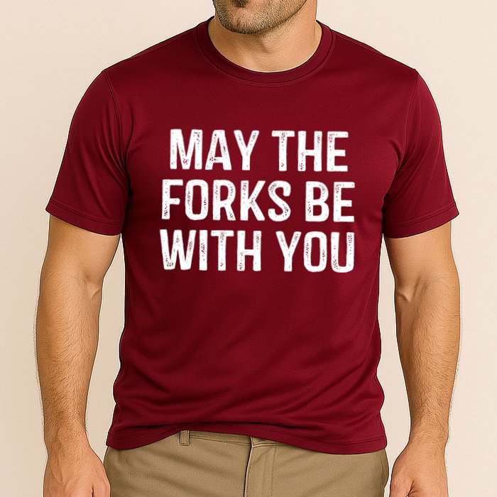May The Forks Be With You Funny Thanksgiving Performance Shirt