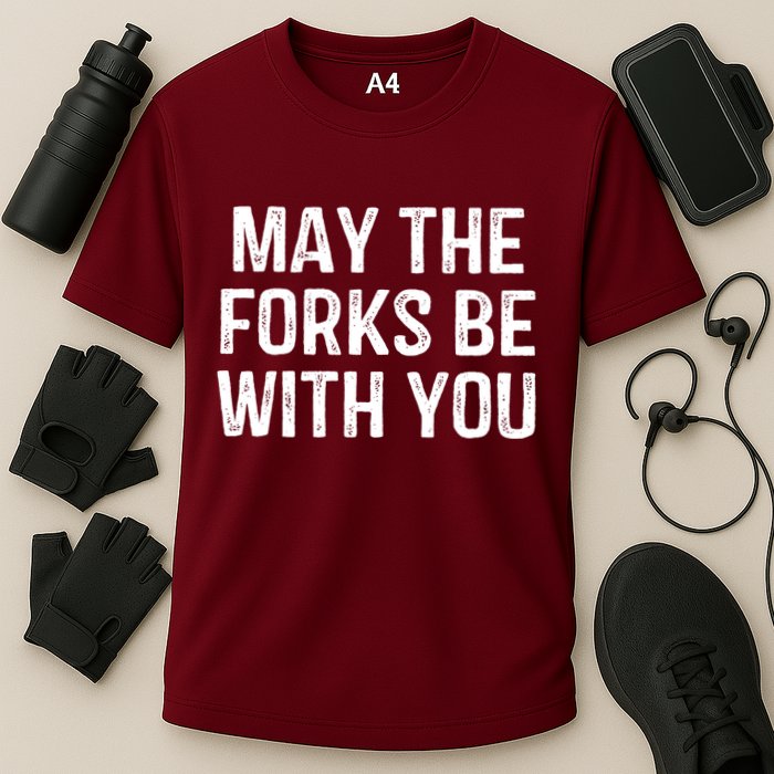 May The Forks Be With You Funny Thanksgiving Performance Shirt