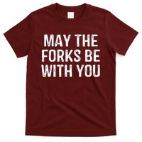 May The Forks Be With You Funny Thanksgiving T-Shirt