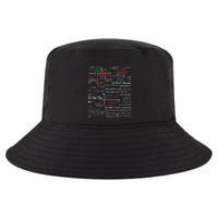 Math Teacher Formulas Cheat Sheet Cool Geek Nerd Cool Comfort Performance Bucket Hat