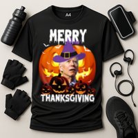 Merry Thanksgiving Funny Joe Biden Halloween Performance Shirt