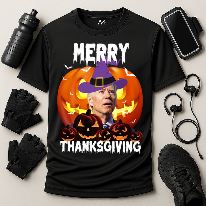 Merry Thanksgiving Funny Joe Biden Halloween Performance Shirt