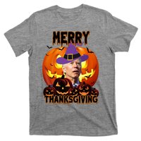 Merry Thanksgiving Funny Joe Biden Halloween T-Shirt