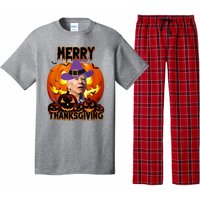 Merry Thanksgiving Funny Joe Biden Halloween Pajama Set