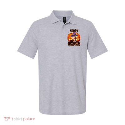Merry Thanksgiving Funny Joe Biden Halloween Polo