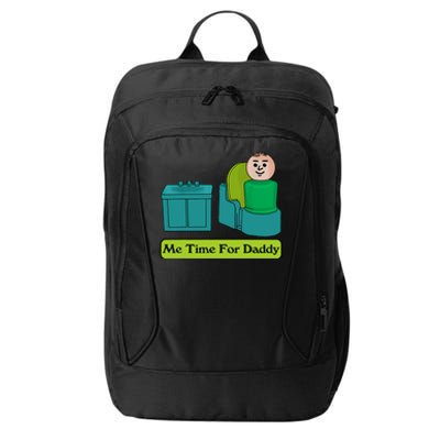 Me Time For Daddy City Backpack