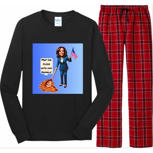 Mop The Floor With Him Kamala! Long Sleeve Pajama Set