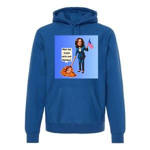 Mop The Floor With Him Kamala! Premium Hoodie