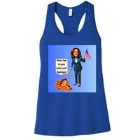 Mop The Floor With Him Kamala! Women's Racerback Tank