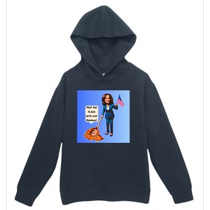 Mop The Floor With Him Kamala! Urban Pullover Hoodie